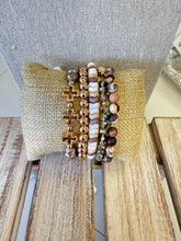 Load image into Gallery viewer, Cross Stretch Bracelet Set
