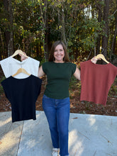 Load image into Gallery viewer, Drop Shoulder Boat Neck Sweater