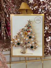Load image into Gallery viewer, Rhinestone Christmas Pins