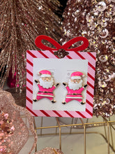Load image into Gallery viewer, Santa Stud Earrring
