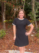 Load image into Gallery viewer, Kaitlyn Rhinestone Shift Dress