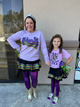 Load image into Gallery viewer, Mardi Gras Sequin Skort Kids