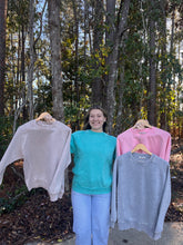 Load image into Gallery viewer, ACID WASHED FLEECE SWEATSHIRTS SIDE RIB