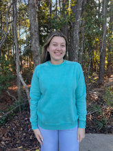 Load image into Gallery viewer, ACID WASHED FLEECE SWEATSHIRTS SIDE RIB