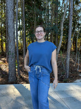 Load image into Gallery viewer, Short Sleeve Sweater Vest