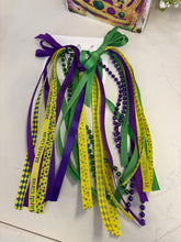 Load image into Gallery viewer, Mardi Gras Boot Bows