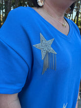 Load image into Gallery viewer, SY6649 Studded Star Fringe Knit Dress