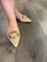 Load image into Gallery viewer, Jamie Raffia Mule