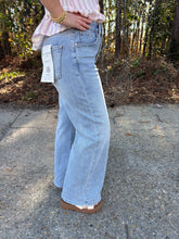 Load image into Gallery viewer, Risen Tummy Control High Rise Crop Wide Jeans
