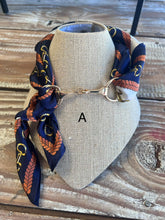 Load image into Gallery viewer, Horsebit Scarf Necklace