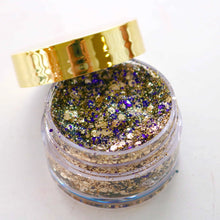 Load image into Gallery viewer, Mardi Gras Face Glitter