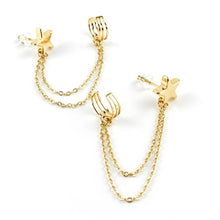 Load image into Gallery viewer, Erimish Star Huggie Earring