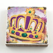 Load image into Gallery viewer, Mardi Gras Art Block
