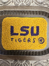 Load image into Gallery viewer, LSU beaded Credit card wallet