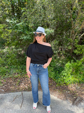 Load image into Gallery viewer, SY4161 RIBBED CROPPED OFF SHOULDER TOP