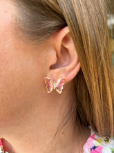 Load image into Gallery viewer, BB Lila Monarch Studs
