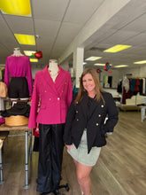 Load image into Gallery viewer, J21144 Blazer with Gold Button Detail
