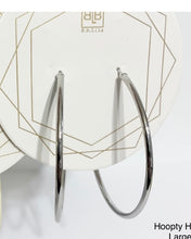 Load image into Gallery viewer, BB Lila Hoopty Hoop Earrings