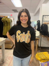 Load image into Gallery viewer, Glitter Sports Team Name Tee
