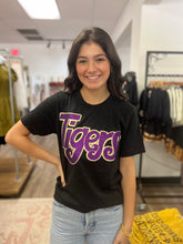 Load image into Gallery viewer, Glitter Sports Team Name Tee