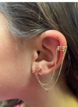 Load image into Gallery viewer, Erimish Star Huggie Earring