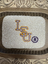 Load image into Gallery viewer, LSU beaded Credit card wallet