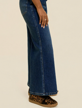 Load image into Gallery viewer, Judy Blue High Waisted Rigid Magic LUX Retro Wide DK Dark Indigo