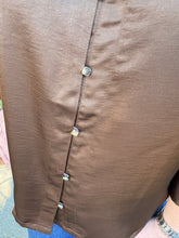 Load image into Gallery viewer, V Neck Gold Button Down Shirt