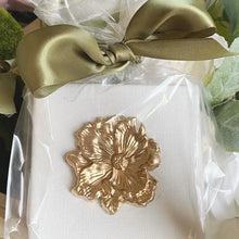 Load image into Gallery viewer, Hand Brushed Gold Leaf Canvas Art