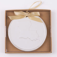 Load image into Gallery viewer, Louisiana Magnolia Towel/La Ornament Gift Set