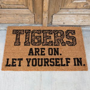 Tigers are On Doormat