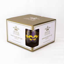 Load image into Gallery viewer, Fleur de Lis Wine Glass Set