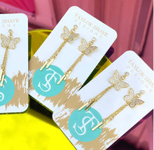 Load image into Gallery viewer, TS-Zara Butterfly Earrings