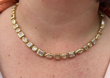 Load image into Gallery viewer, BB Lila Made you Look clear necklace