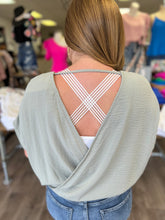 Load image into Gallery viewer, PSS9192-DROP SHORT SLEEVE SURPLICE