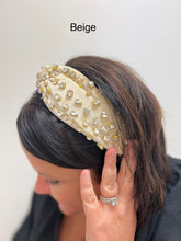 Load image into Gallery viewer, F2856 Corduroy Rhinestone Headbands