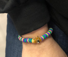 Load image into Gallery viewer, M&amp;M Mardi Gras Bracelet -Online
