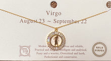 Load image into Gallery viewer, Gold Dipped Zodiac Necklace