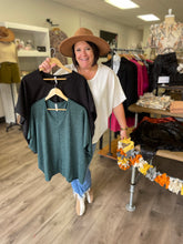 Load image into Gallery viewer, T10347 Melange Knit Dolman Top
