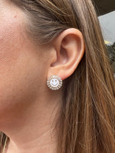 Load image into Gallery viewer, BB Lila Happy Smile Studs