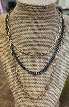 Load image into Gallery viewer, Jennifer Thames Triple Threat Necklace