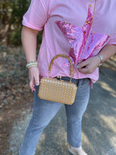 Load image into Gallery viewer, Rattan Handbag