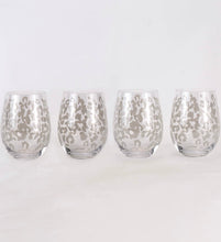 Load image into Gallery viewer, Leopard Wine Glasses Gift set