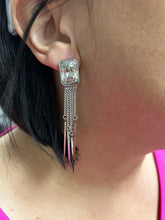 Load image into Gallery viewer, BB Lila Hang Around Earrings