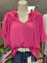 Load image into Gallery viewer, Glam front tied ruffle top GT3954
