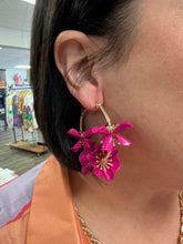 Load image into Gallery viewer, Floral Hoops