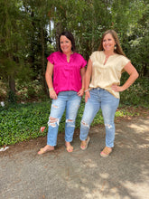 Load image into Gallery viewer, H5713 V Neck Dolman Top