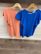 Load image into Gallery viewer, LV7777 Ruffled sleeve blouse