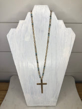 Load image into Gallery viewer, Gold Cross Necklace #137-online