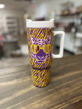 Load image into Gallery viewer, Tiger stainless to go tumbler